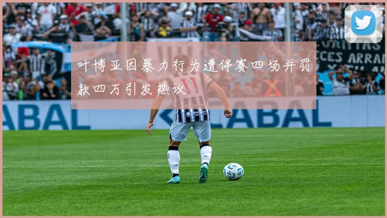 叶博亚因暴力行为遭停赛四场并罚款四万引发热议